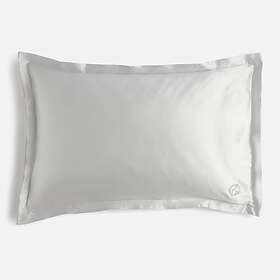 ESPA Home Oxford Edge Silk Pillowcase Moonlight Grey
