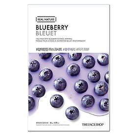 The Face Shop Real Nature Sheet Mask Blueberry