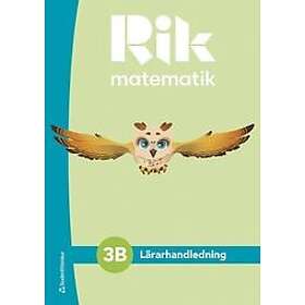 Rik matematik 3B Lärarpaket Tryckt bok Digital lärarlicens 36 mån