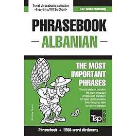 English-Albanian phrasebook and 1500-word dictionary
