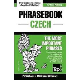 English-Czech phrasebook and 1500-word dictionary