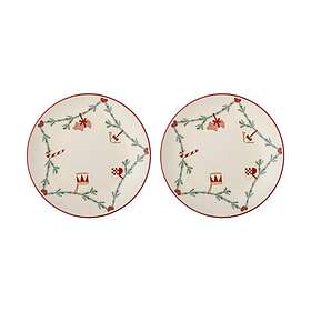 Bloomingville Yule o25,5 cm 2-pack Vit