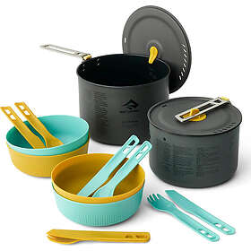 Sea to Summit Frontier UL Two Pot Cook Set 14 Piece 