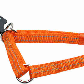 Gibbon Halvstryp nylon reflex ställbart Orange 10mm/20-35cm