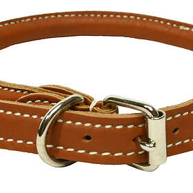 Gibbon Halsband mjukt rundsytt Brunt 10mm/40cm