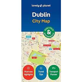 Lonely Planet Dublin City Map