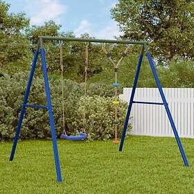 vidaXL Gungställning med gunga och klätterrep 3283582