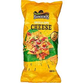 Banderos Tortilla Chips Cheese 500g