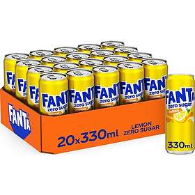 Fanta Zero Lemon Burk 20x33cl