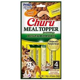 Churu Dog Meal Topper Chicken/Pumpkin 4 st