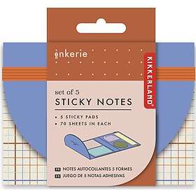 Adlibris Notisblock Sticky Notes 5-pack Inkerie