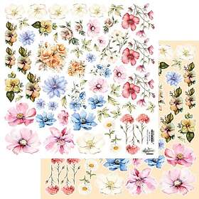 Alchemy of Art Papper Happy Time Flower I Klippark