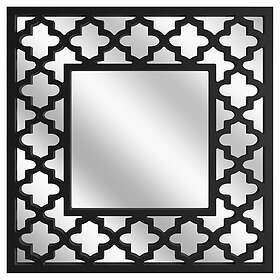 Clas Ohlson Ornament väggspegel 50x50 cm