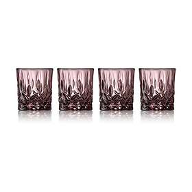 Lyngby Glas Sorrento Shotglas 4 cl 4-pack Rosa