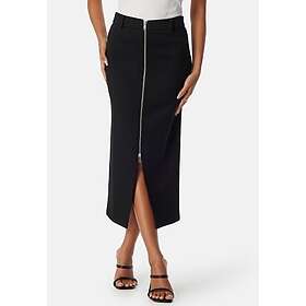 Bubbleroom Zip Midi Skirt