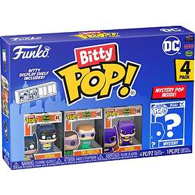 Funko Bitty POP! DC actionfigur 4-pack (Batman, The Riddler, Batgirl)