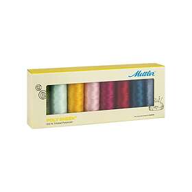 Amann /Mettler Embroidery thread Set in trendy colors of 8 rl.