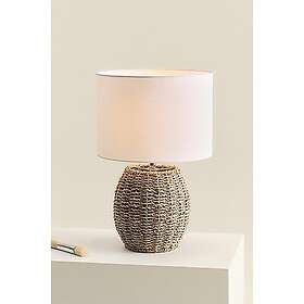 Jotex TROUVILLE bordslampa Natur/vit