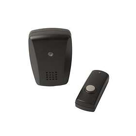 Elworks Doorbell kit wireless 1 push button athen black