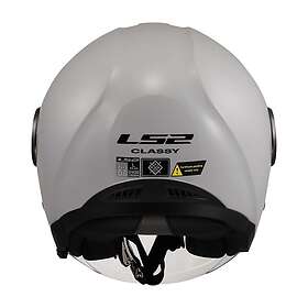 LS2 Of620 Classy Solid Open Face Helmet Svart XL