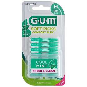 GUM Soft-Picks Comfort Flex Mint Medium 80 st