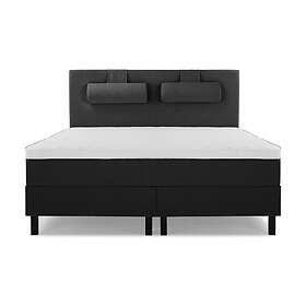 Bedly Lucky Kontinentalsäng 160x200Skum Svart/Grå