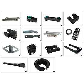 Tecnium 442868 Lowering Kit Silver
