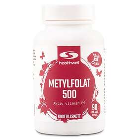 Healthwell Metylfolat 500 90 kaps