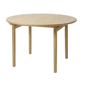 Bobochic Table à manger D120 cm CIOTAT placage chêne