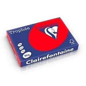 Clairefontaine 80g A3 papper korallröd 500 ark