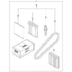 Husqvarna Servicekit LF50L/LF60LA/LF60LAT
