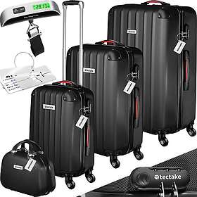 TecTake Cleo Set 4 de Valise 360