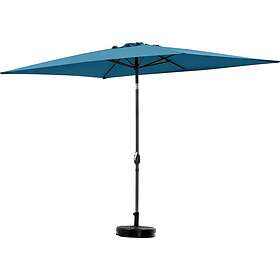 Habitat et Jardin Parasol "Sol 2" Rectangle 2 x 3 m Bleu