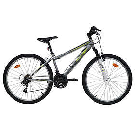 Denver Vélo VTT 26'' Rigide Mixte Freerider Fourche télescopique 18 vitesses Shimano