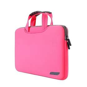 Yonis Sacoche Ordinateur Portable 15 Pouces Coque Pochette Macbook Air Pc Rose