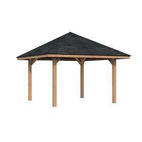 Palmako Stuga Bianca 8,3 m2 brun impregnerad 110153 M2