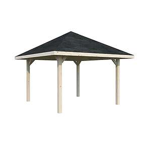 Palmako Stuga Bianca 8,3 m2 impregnerad transparent 110152 M2