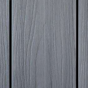 Kärnsund Wood Link KOMPOSITTRALL Doubledeck mm 4,20 m 2 st/frp SILVER/ANTRACITE 23x140x4200MM 485231404200GRY