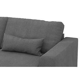 Trademax Copenhagen U-Sofa Lin Grå