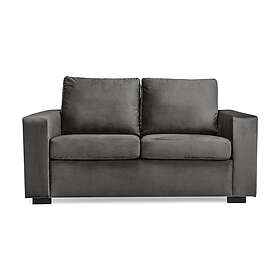 Concept 55 Sammetssoffa Nevada 2-sits Mörkgrå