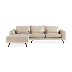Concept 55 Divansoffa Haga Sammet Beige 2204986