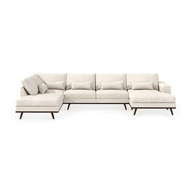 Chilli U-soffa Haga Beige/Ek 2204795