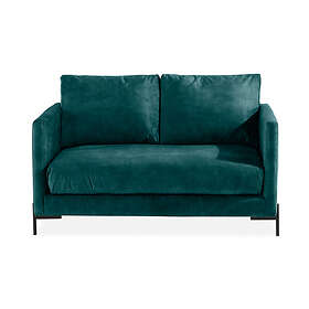 Chilli 2-sits Sammetssoffa Manieri Turkos BB-002-DGB