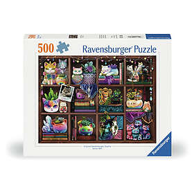 Ravensburger Cubby Cats and Succulents 500 Bitar