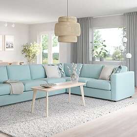 IKEA VIMLE hörnsoffa, 5-sits Armstödshöjd: 68 cm