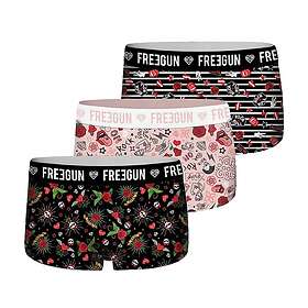 Freegun Pack Surprise De 3 Shortys Microfibre Fille