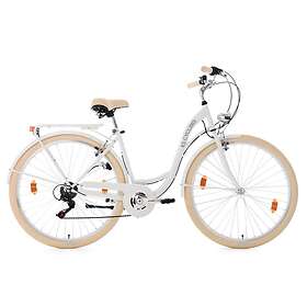 KS Cycling Vélo pour dame 28'' balloon blanc 48 tc cm