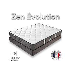 Matelas 160x200 cm Funnybed 24cm mémoire de forme ferme indépendance du couchage face été/hiver MEMOSOFT100