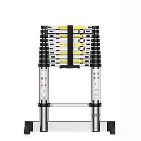 Echelle télescopique aluminium 11 marches H.3,2 m