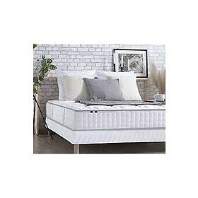 Ensemble Matelas Ressorts Mémoire de forme ODYSSEE Sommier Dimensions 140 x 190 cm Blanc